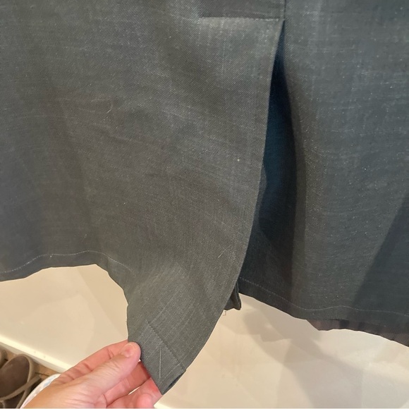 LONDON  FOG Sz 14R Classic Lined Buttoned Pockets Trench Rain Coat - Picture 7 of 12